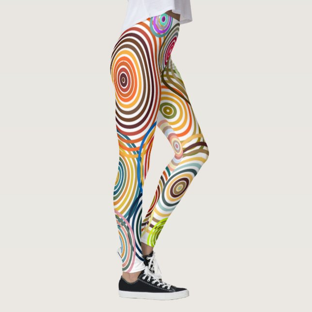 Leggings Círculos del arco iris (Derecha)