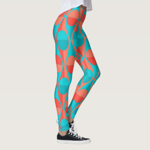 Leggings Círculos y triángulos del Art Deco