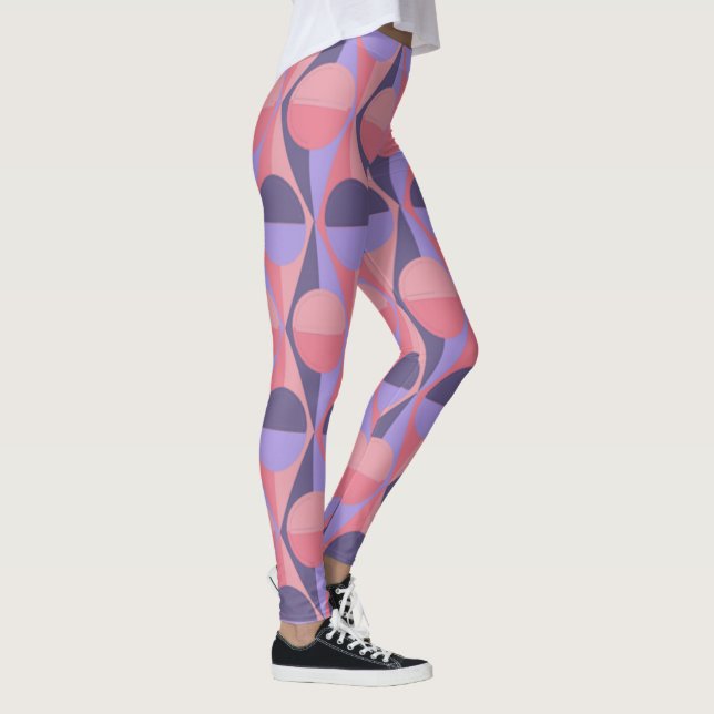 Leggings Círculos y triángulos del Art Deco (Derecha)