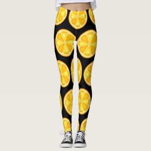 Leggings Cítricos TROPICAL SUMMER FRUIT Naranja limones Sli