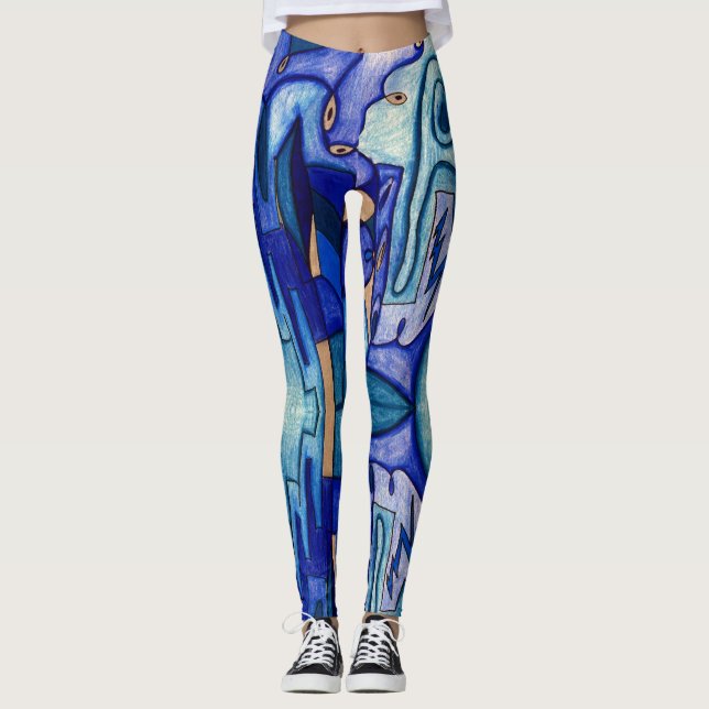 Leggings Cityscape (Anverso)