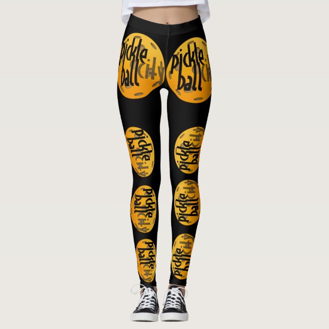 Leggings Ciudad de Pickleball (Anverso)