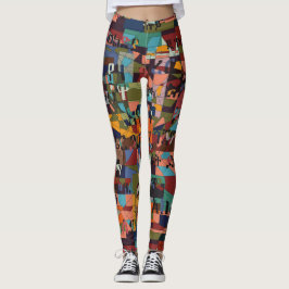 Leggings Ciudades de Etiopía