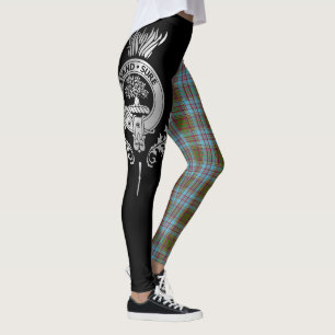 Leggings Clan Anderson Escudo y Tartán