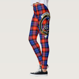 Leggings Clan Anstruther Crest Tartan Mujeres Scotstee