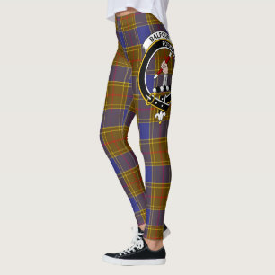 Leggings Clan Balfour Escudo Moderno de Tartán de Mujeres S