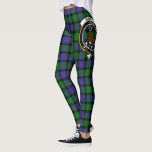 Leggings Clan Blair Escudo moderna Tartán Mujeres