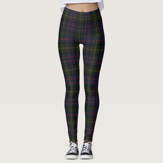 Leggings Clan Boyle Tartan Plaid (Anverso)