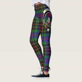 Leggings Clan Brodie Escudo de Caza Tartán Mujeres
