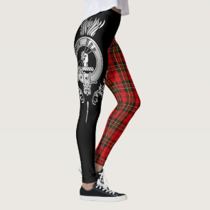 Leggings Clan Brodie Escudo y Tartán
