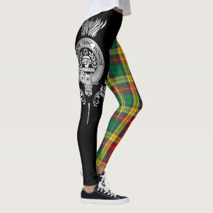 Leggings Clan Buchanan Escudo y Tartán