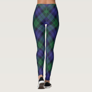 Leggings Clan Campbell Black Watch Scottish Tartán