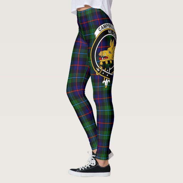 Leggings Clan Campbell De Cawdor Escudo Moderno (Izquierda)