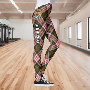 Leggings Clan Carnegie Escudo por Vestir Tartán