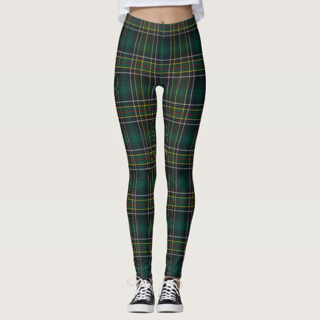 Leggings Clan Cockburn Tartan Plaid (Anverso)