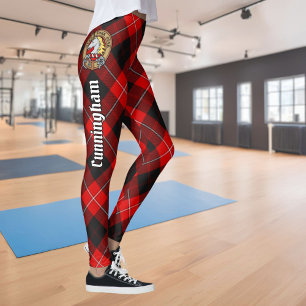 Leggings Clan Cunningham Escudo por Tartán