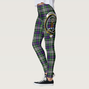 Leggings Clan Davidson de Escocia Escudo de Vestido Tulloch