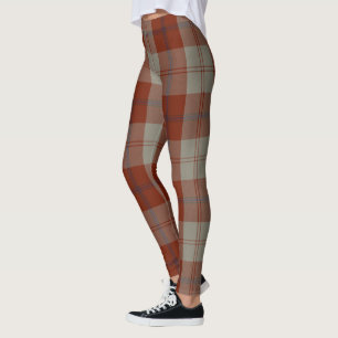 Leggings Clan Davidson, escocesas, bailarinas de tartán