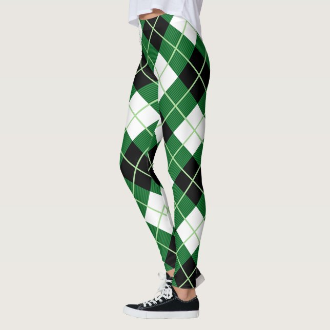 Leggings Clan de Escocia Argyle Diagonal Diamond Tartán Muj (Izquierda)