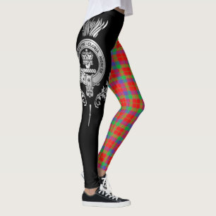 Leggings Clan Donnachaidh   Robertson Escudo y Tartán