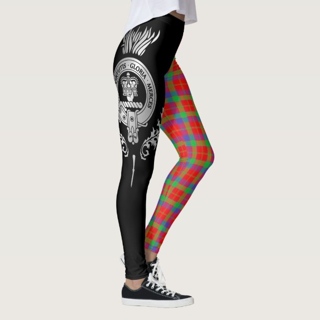 Leggings Clan Donnachaidh | Robertson Escudo y Tartán (Derecha)
