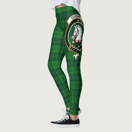 Leggings Clan Dunbar Escudo de Caza Tartán Mujeres