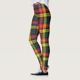 Leggings Clan escocés Buchanan: mujeres de tacán moderno le