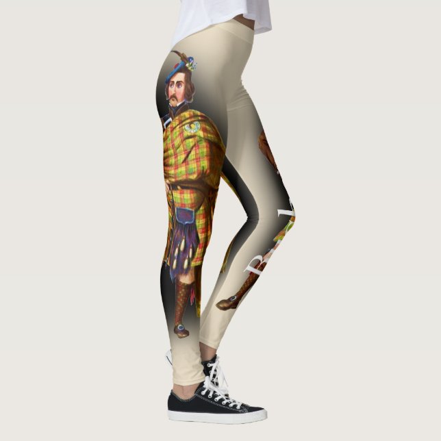 Leggings Clan Escocés Buchanan, Por R. R. McIan (Derecha)