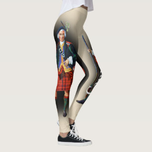 Leggings Clan escocés Cameron de R.R. McIan