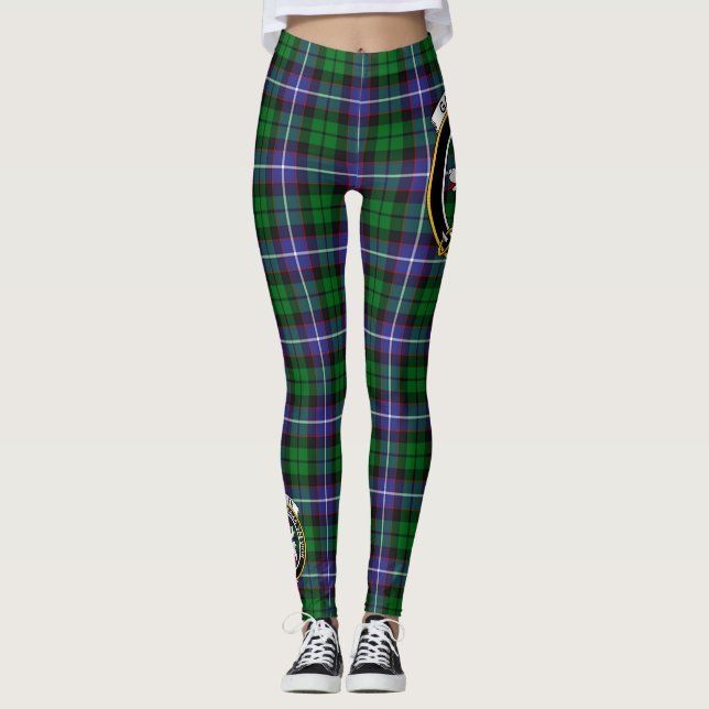 Leggings Clan escocés Galbraith Escudo moderna Mujeres Tart (Anverso)