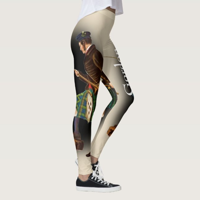 Leggings Clan Escocés Gordon By R. R. McIan (Derecha)