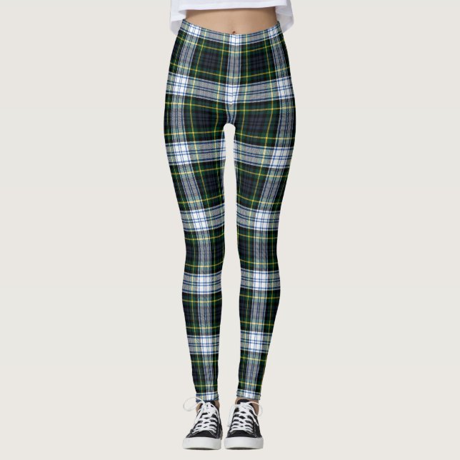 Leggings Clan escocés Gordon Tartan Plaid (Anverso)