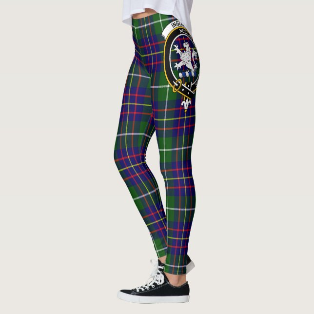 Leggings Clan escocés Inglis Escudo moderna Mujeres (Izquierda)