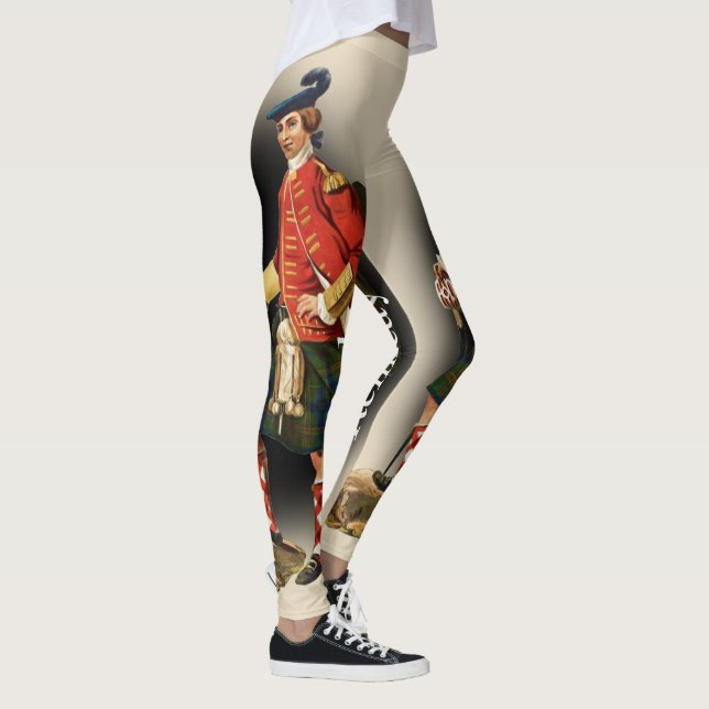 Leggings Clan escocés Kennedy de R.R. McIan (Derecha)