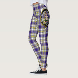 Leggings Clan escocés Livingstone Escudo Tartán Mujeres