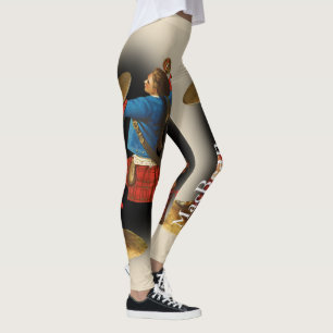 Leggings Clan escocés MacBean MacBain de R.R. McIan