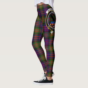 Leggings Clan Escocés MacDonell De Glengarry Modern Escudo