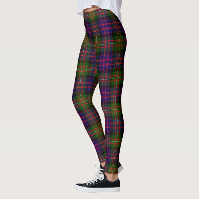 Leggings Clan Escocés MacDonell De Glengarry Tartán Moderno (Izquierda)