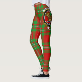 Leggings Clan Escocés MacGregor Escudo moderna Mujeres Tart