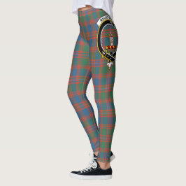 Leggings Clan Escocés MacIntyre Escudo Tartán Mujeres