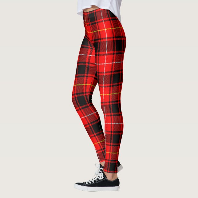 Leggings Clan Escocés MacIntyre Mujeres Tartán Modernas (Izquierda)