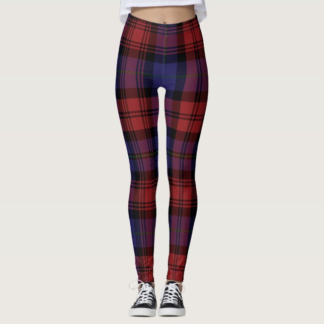 Leggings Clan escocés MacLachlan Tartan Plaid (Anverso)