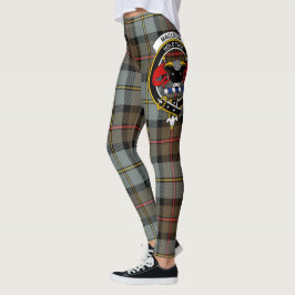 Leggings Clan Escocés MacLeod De Harris Weathered Escudo