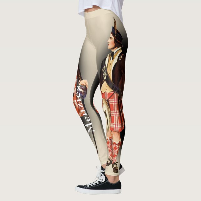 Leggings Clan Escocés Menzies Por R. R. McIan (Izquierda)