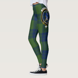 Leggings Clan Escocés Montgomery Escudo moderna Mujeres