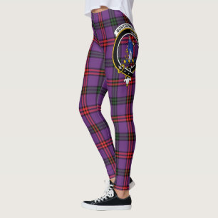 Leggings Clan Escocés Montgomery Escudo Tartán Mujeres