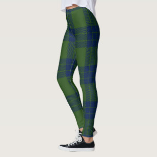 Leggings Clan escocés Montgomery Tartán moderno