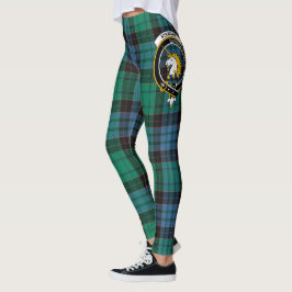 Leggings Clan escocés Stewart antiguo Escudo Tartán