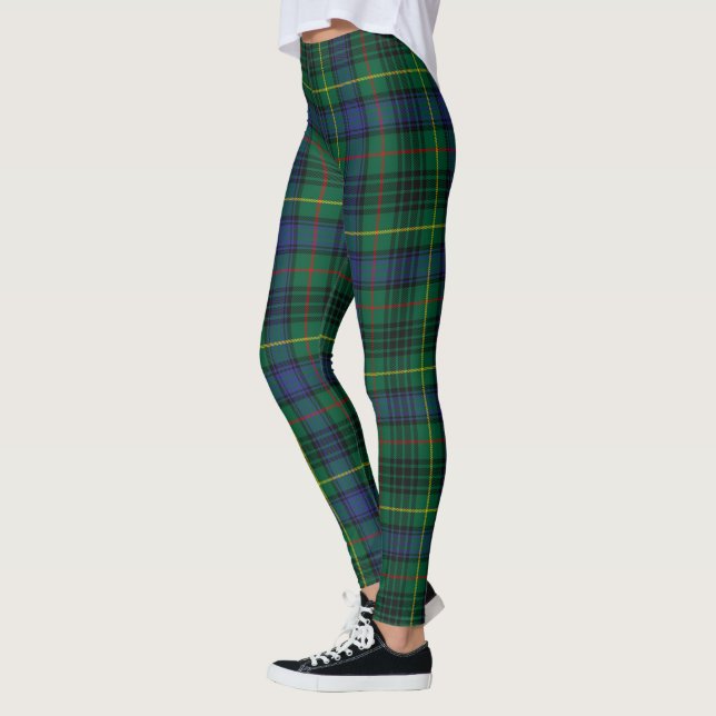 Leggings Clan escocés Stewart Caza de mujeres tartán modern (Izquierda)