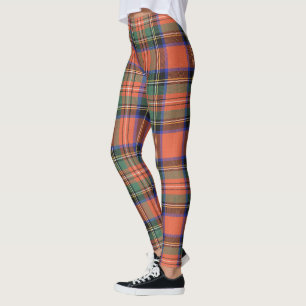 Leggings Clan escocés Stewart Royal Ancient Tartán Mujeres